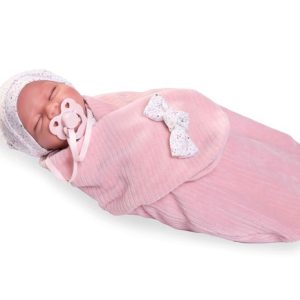 MU?ECA MI PEQUE?O REBORN LLUNA CON SACO DE GUSANITO