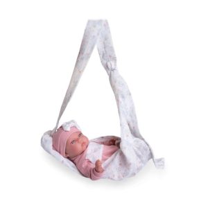 MU?ECA MI PEQUE?O REBORN TUFI CON FULAR PORTABEBE