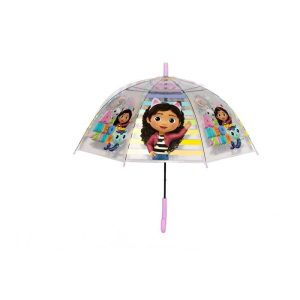 PARAGUAS INFANTIL CUPULA 43 CM GABBY'S DOLLHOUSE PARTY