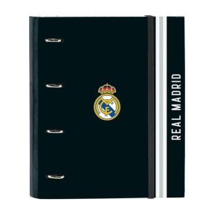 CARPETA 4 ANILLAS 35MM+100H+5 SEPAR REAL MADRID 1? EQ,24/25