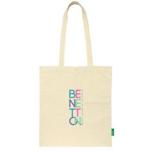 BOLSA DE TELA CON ASAS BENETTON