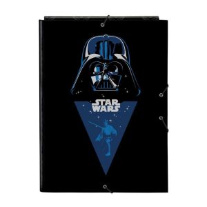 CARPETA CARTON FOLIO GOMAS SOLAPAS STAR WARS REBELLION