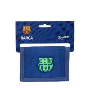 BILLETERA F,C, BARCELONA NAVY BLUE