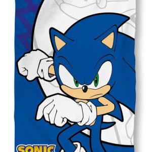 TOALLA MICROFIBRA 70X140 SONIC THE HEDGEHOG SPEED