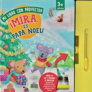MI LIBRO CON PROYECTOR MIRA ES PAPA NOEL