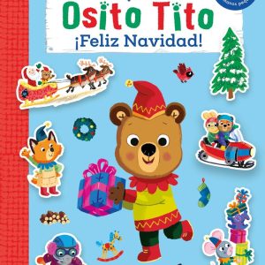 OSITO TITO MI PRIMER LIBRO DE PEGATINAS, FELIZ NAVIDAD