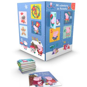 MI CALENDARIO DE ADVIENTO INCLUYE 24 LIBRO PEPPA PIG