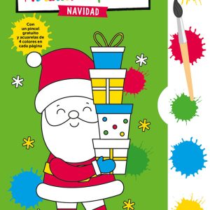 PINCEL Y ACUARELAS NAVIDAD