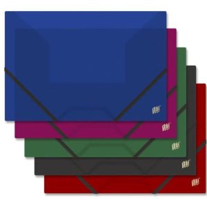 CARPETA GOMAS Y SOLAPA A4 PP GALAXY