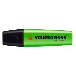 MARCADOR STABILO BOSS ORIGINAL VERDE