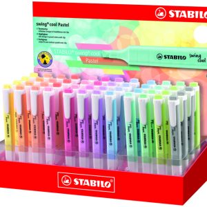 EXPOSITOR 48 MARCADORES STABILO SWING COOL PASTEL
