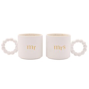 SET 2 TAZAS MR Y MRS
