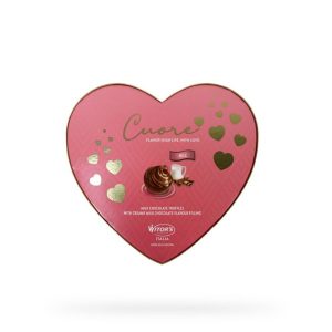 CAJA CORAZON BOMBONES SURTIDOS 140 GR