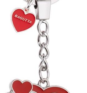 LLAVERO BAGUTTA CORAZON INFINTIO ROJO