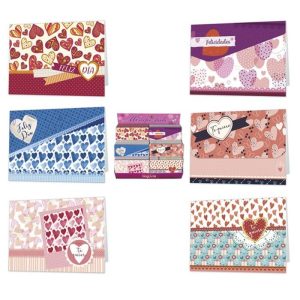 MINI POSTAL HEART 60 UNIDADES POSTAL CORAZONES SURTIDAS