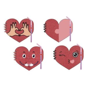 LIBRETA GLITTER LOVE