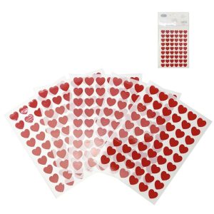 STICKER CORAZON ROJO PEQUE?O 270U