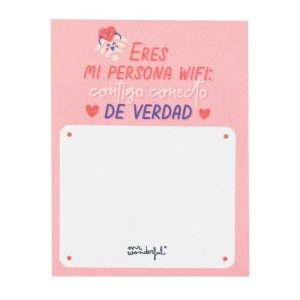 NOTAS ADHESIVAS CON MENSAJES ROBACORAZONES