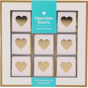 CAJA 9 BOMBONES CORAZON