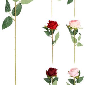 ROSA ARTIFICIAL 50CM COLORES SURTIDOS