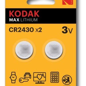 PILA BOTON LITIO KODAK ULTRA 2430 2 UNIDADES