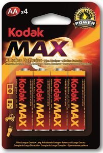 PILAS KODAK MAX DOBLE AA LR06