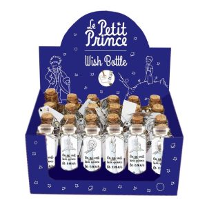 EXPOSITOR 24 UDS MINI BOTELLA LOS DESEOS EL PRINCIPITO FRAS