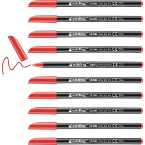 ROTULADOR EDDING 1200 ROJO