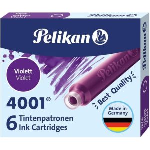 CARTUCHO TINTA PELIKAN 4001 TP6 VIOLETA