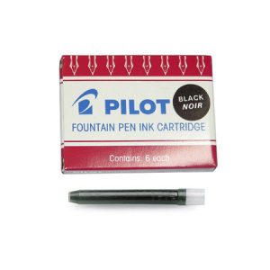 CARTUCHO TINTA PILOT IC-50 NEGRO 6 UNID