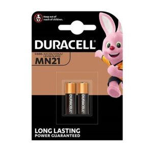 PILA ALCALINA DURACELL MN21 LR23A 12V BLISTER 2 UNI
