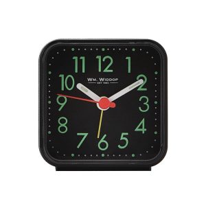 RELOJ DESPERTADOR CLASICO NEGRO