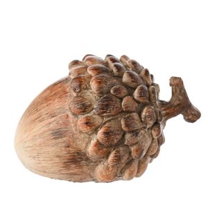 FIGURA DECORATIVA BELLOTA EFECTO MADERA