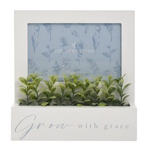 MARCO FOTOS Y JARDINERA DE MADERA 10X15