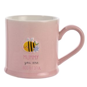 TAZA CON RELIEVE ABEJA MAMA
