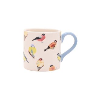 TAZA CON PAJAROS ASA AZUL