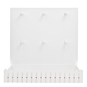 EXPOSITOR VACIO GANCHOS BLANCO