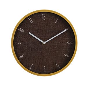 RELOJ PARED CON EFECTO MADERA 25 CM