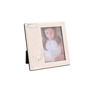 MARCO PLATEADO PERGAMINO PRIMERA COMUNION 9X13