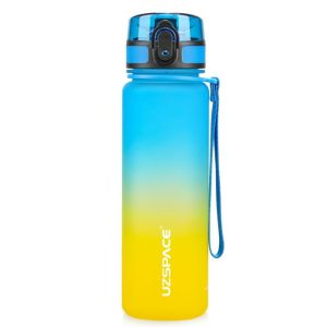 BOTELLIN TRITAN COLORFUL TWO COLOR AZUL - AMARILLO 500ML