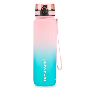 BOTELLIN TRITAN COLORFUL TWO COLOR ROSA - AZUL 1000ML