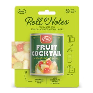 NOTAS ADHESIVAS LATA COCTEL DE FRUTAS