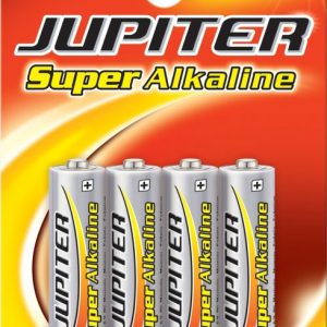 PILA JUPITER ALCALINA LR6 AA BLISTER 4 UNID