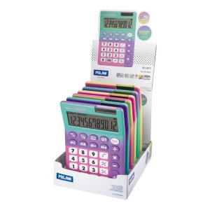 CALCULADORAS 12 DIGITOS SUNSET