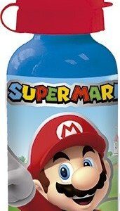 BOTELLA ALUMINIO PEQUE?A 400 ML SUPER MARIO