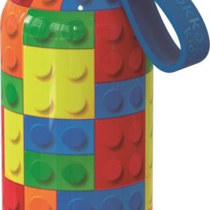 BOTELLA TERMO ACERO INOXIDABLE 330ML KIDS QUOKKA BRICKS