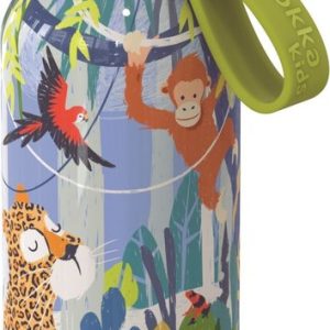 BOTELLA TERMO ACERO INOXIDABLE 330ML KIDS QUOKKA JUNGLE