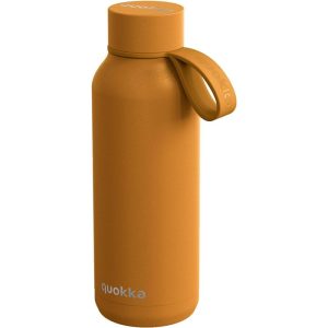QUOKKA BOTELLA TERMO ACERO INOXIDABLE CON ASA AMBER 510ML
