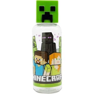 BOTELLA PP FIGURITA 3D 560 ML MINECRAFT