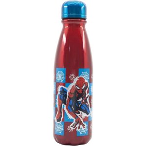 BOTELLA ALUMINIO INFANTIL 600 ML, SPIDERMAN MIDNIGHT FLYER
